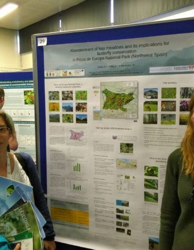 Presentación del proyecto  SOS Praderas en el 8º Simposio Internacional de la ONG Butterfly Conservation